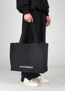 Faith Over Fear Tote Bag - Black